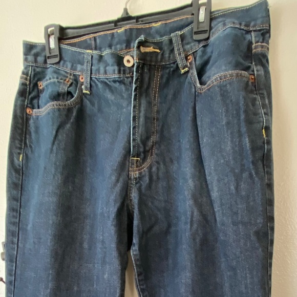 Lucky Brand Men's Oiler Straight Leg Jeans 36/L Size 36 waist 35 inseam - Picture 2 of 7